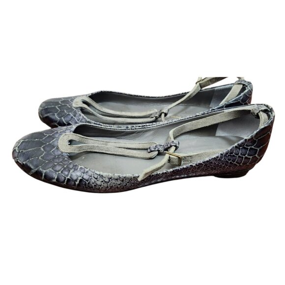 Les Prairies de Paris - Grey Flat ballerinas Size EU 37/US 6.5 - Picture 8 of 16